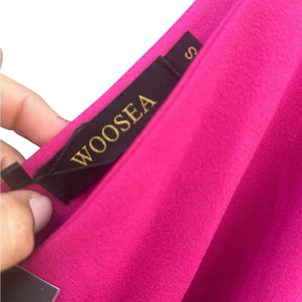 Woods Elegant Fuchsia Evening Gown size small‎ NWT